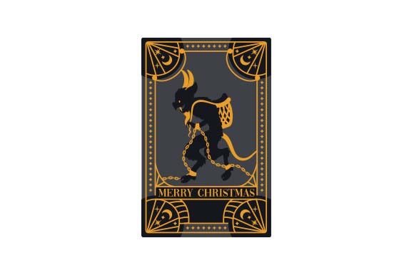 Download Krampus, Alpine Folklore - Tarot Card Style - Premium Resources