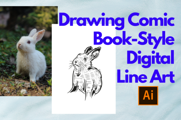 Download Drawing Comic Book-Style Digital Line Art - Premium Resources